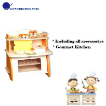 Vintage Wooden Toy Kitchen